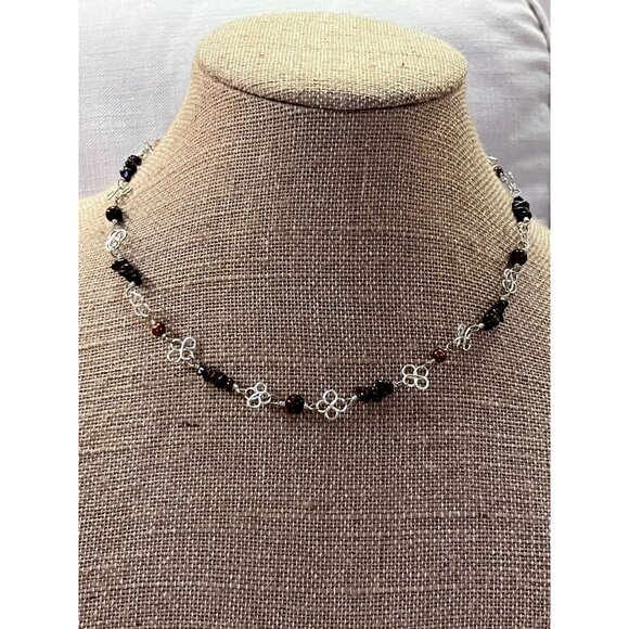 6 Necklaces - Variety of Lengths and Materials Used Jewelry Lot Costume - Picture 5 of 16